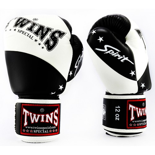 Боксерские перчатки Twins Special (BGVL-10 black/white)